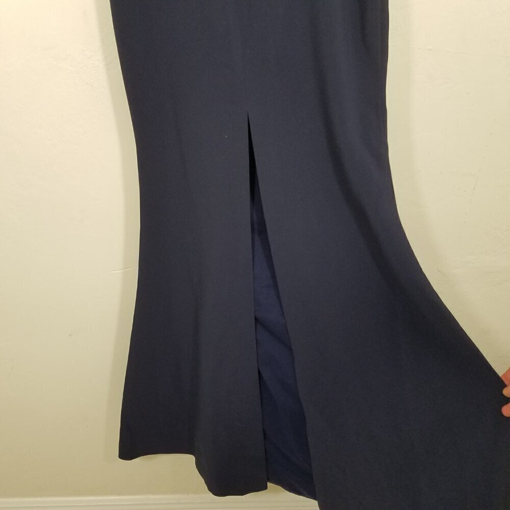NWT Likely Navy Driggs Gown Strapless Maxi Dress Size 8 - Picture 8 of 12